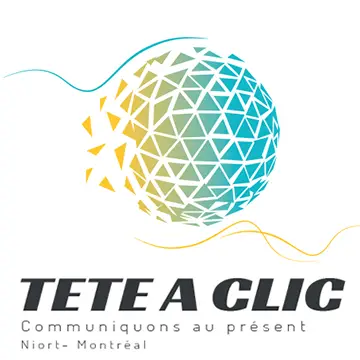 logo tête a clic, communication et web