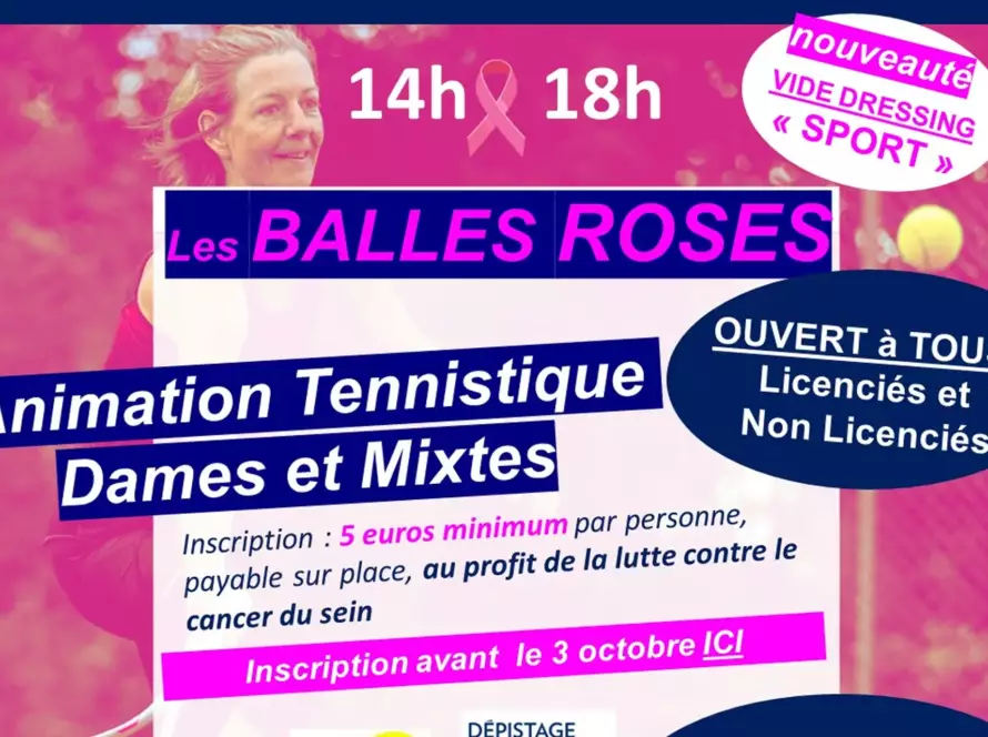 Affiche balles roses