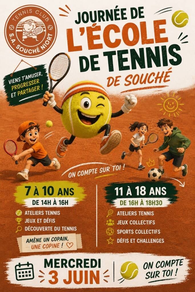 Fete ecole tennis 2025